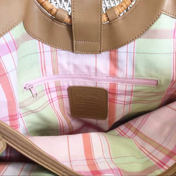 Fossil Woven Tote Bag - Picture 6 of 8